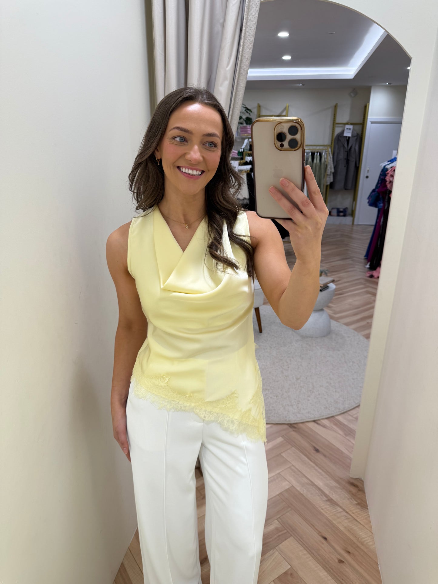 Estelle Top in Yellow