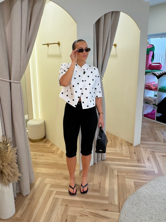 Polkadot blazer