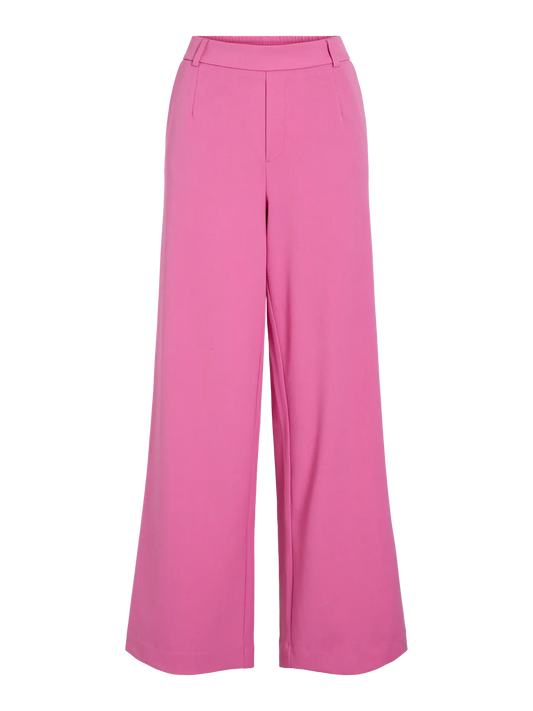 Vivarone wide leg trousers in Fiji pink