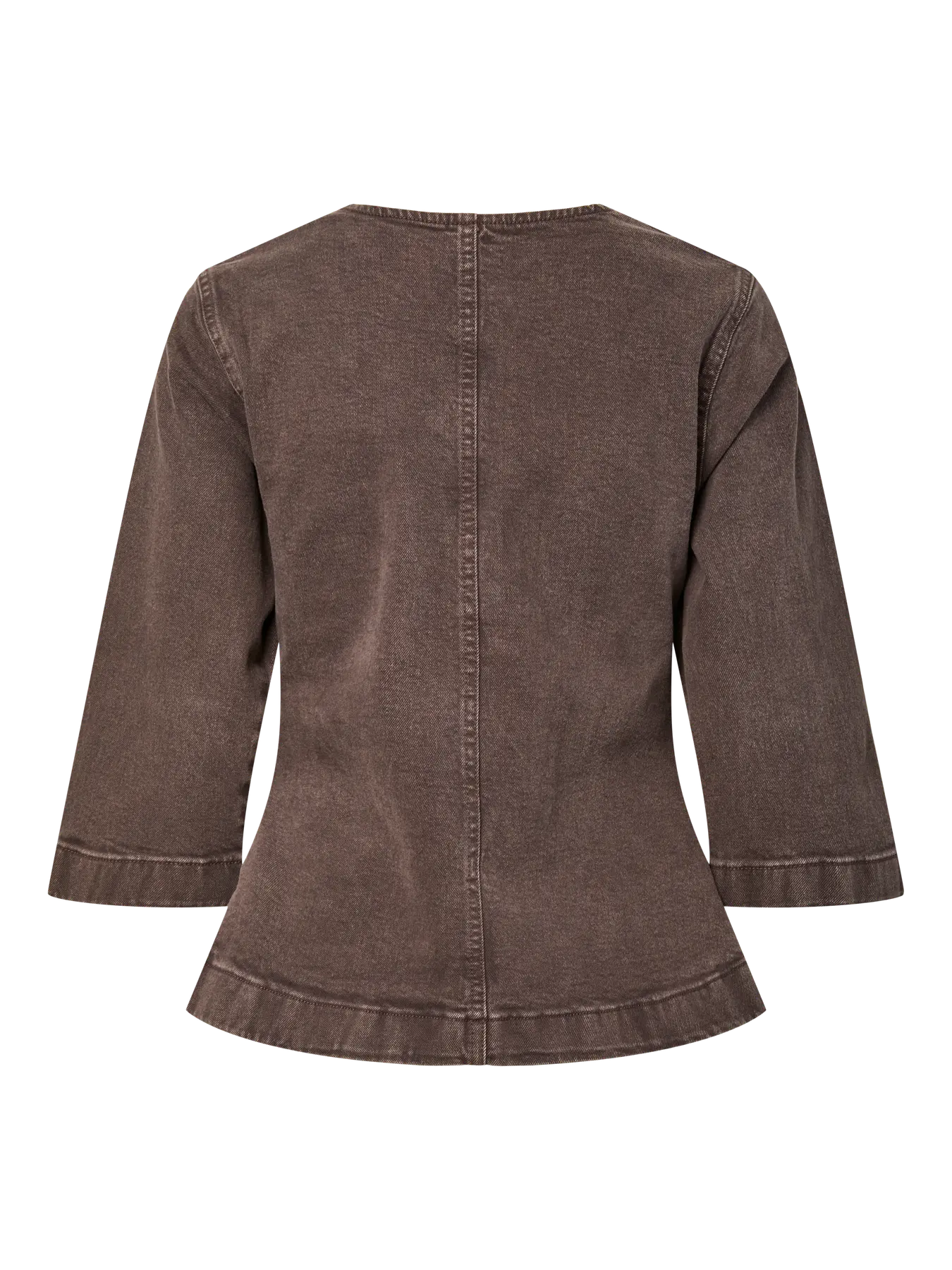 Selma brown denim top