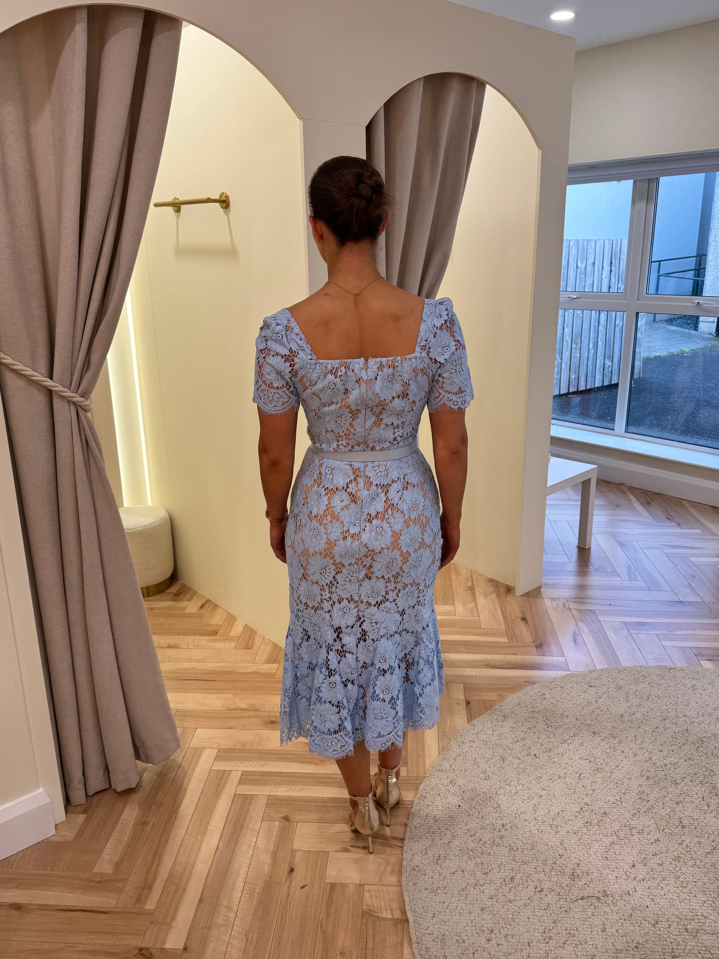 Chloe Dress in Blue