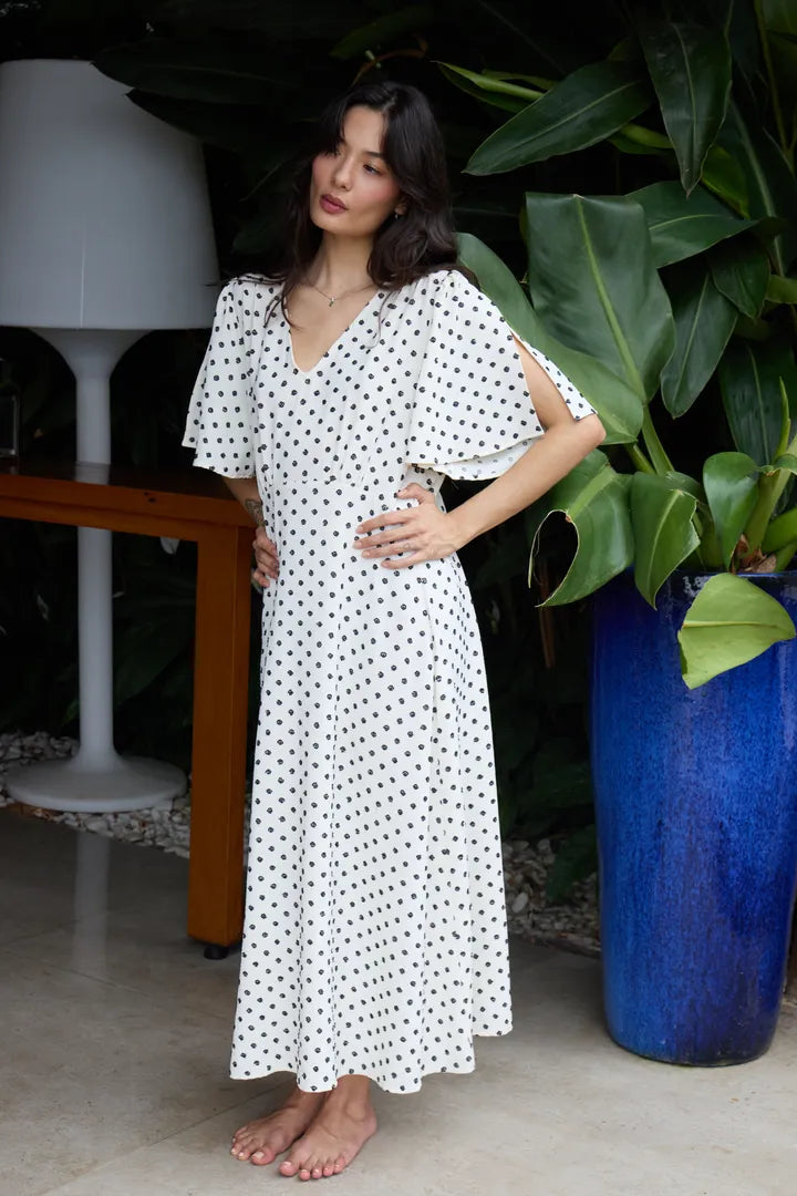 Ihzabby polkadot dress