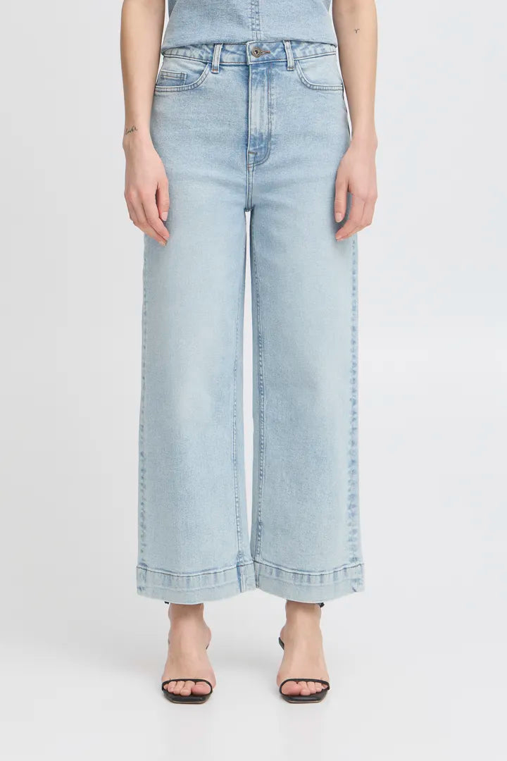 ICHI iharmios light blue washed jeans