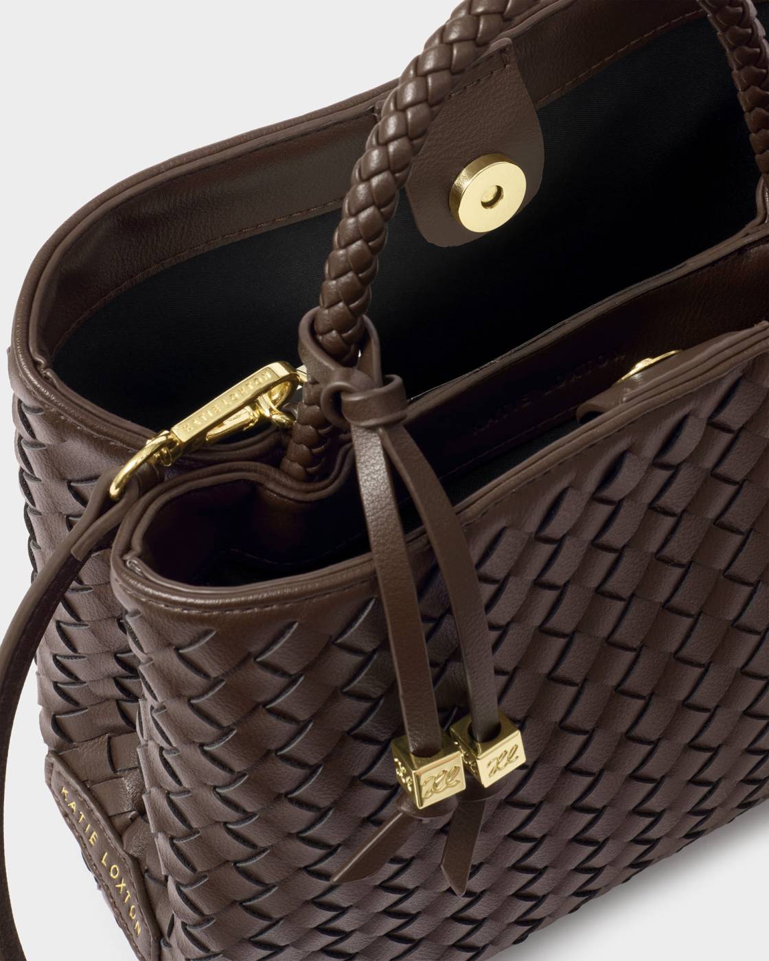 Nova Hand Woven Top Handle Bag