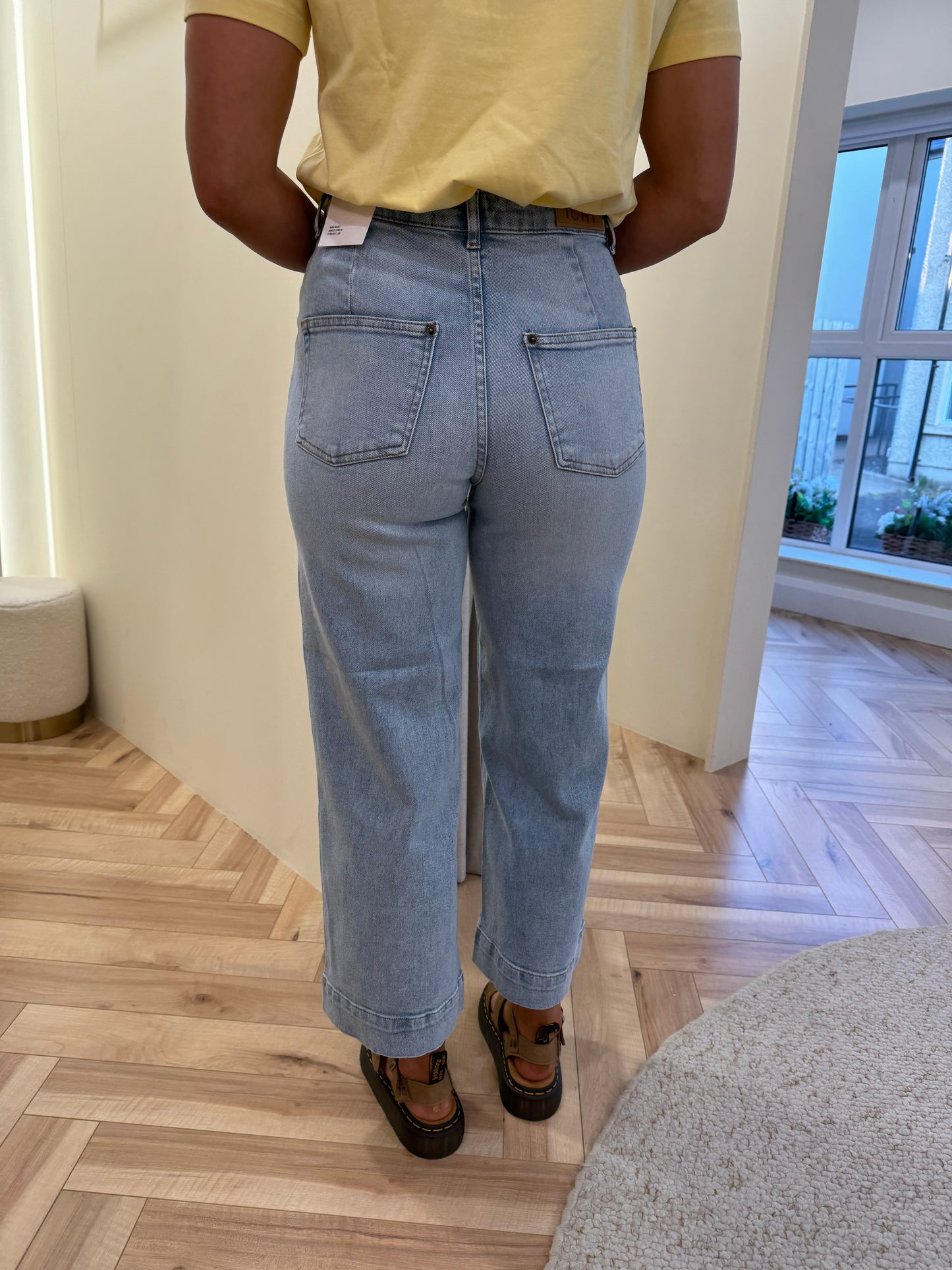 ICHI iharmios light blue washed jeans