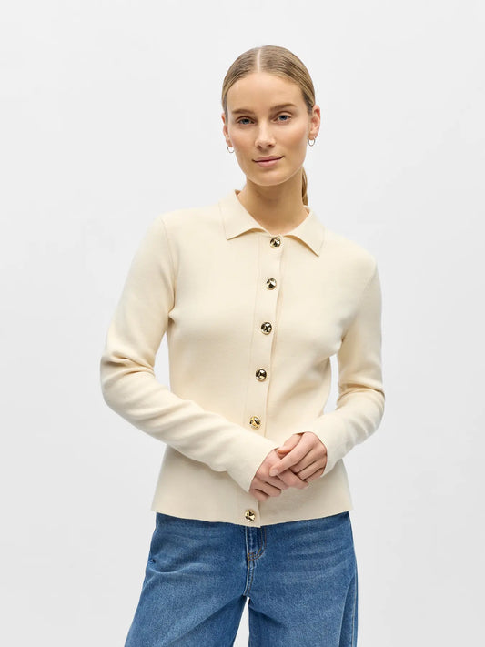 Reynard cardigan in sandshell