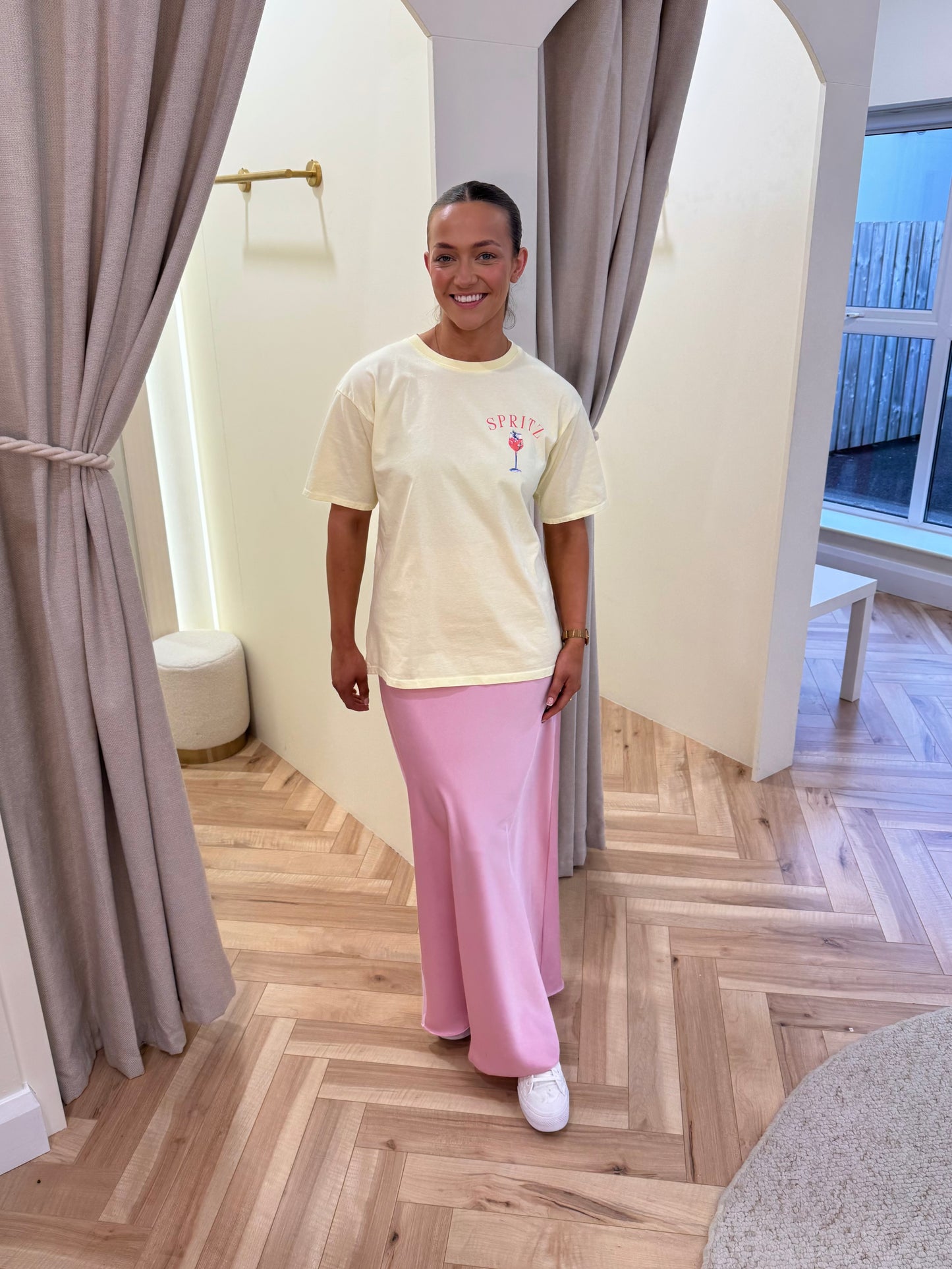 Aperol T Shirt in Lemon