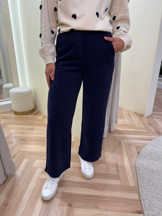 Ihkate Corduroy Trousers in Patriot Blue