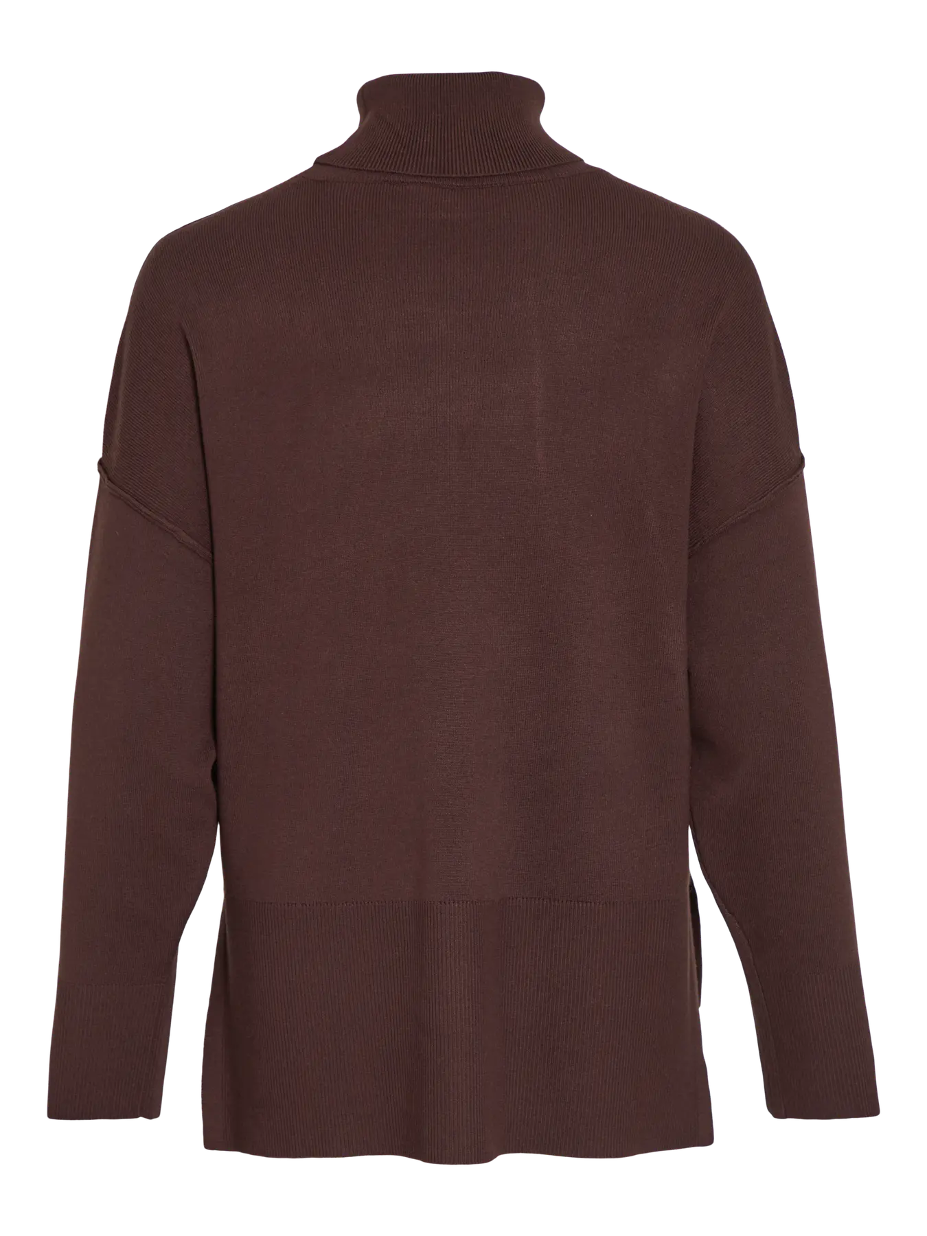 Viostria roll neck jumper in brown