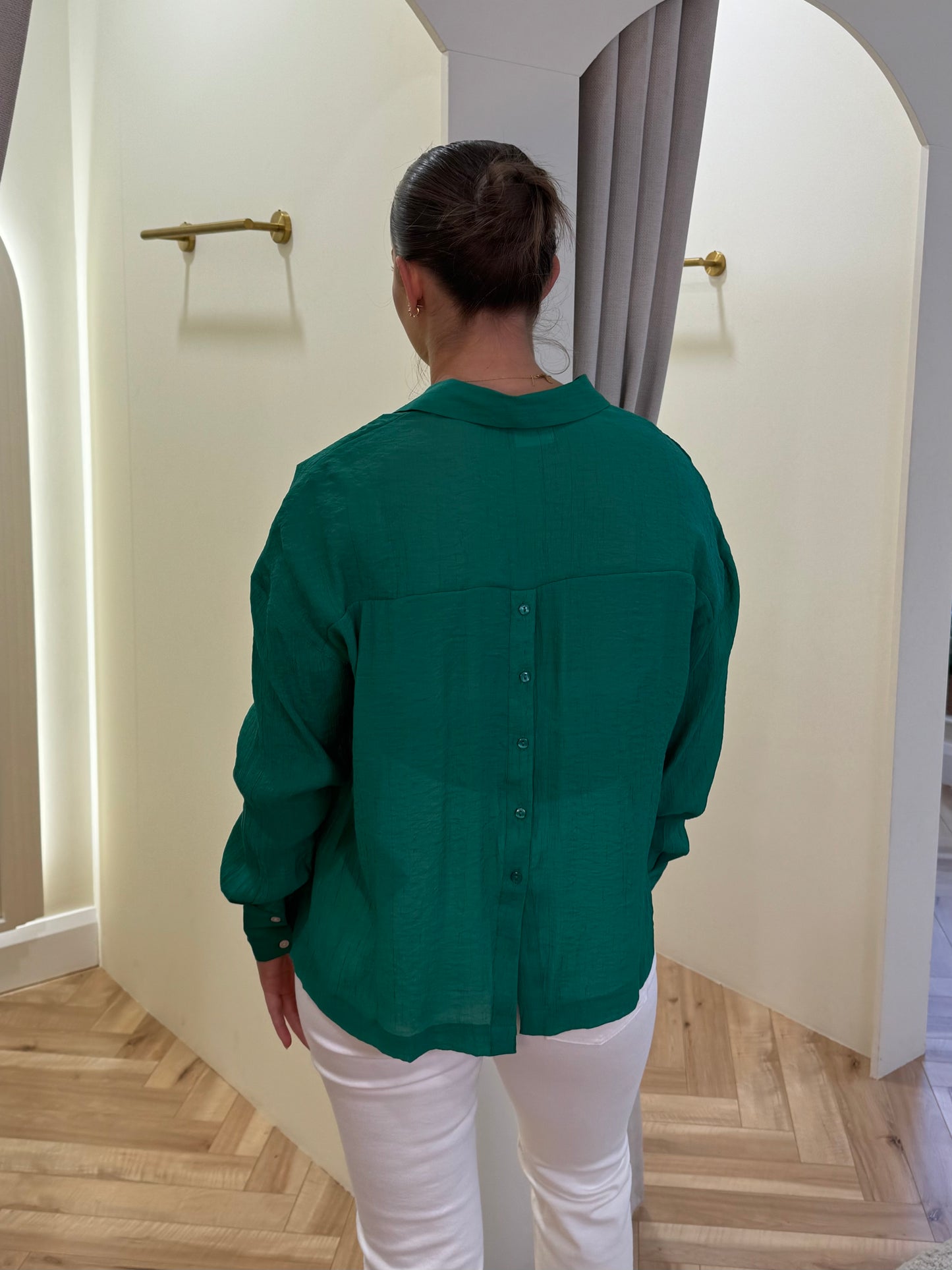 Vilyrida green blouse