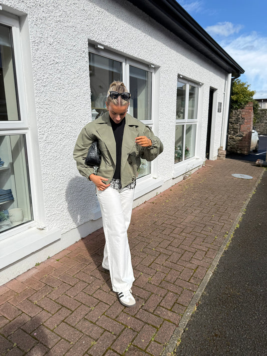 Ihziggy Wide Jeans in White