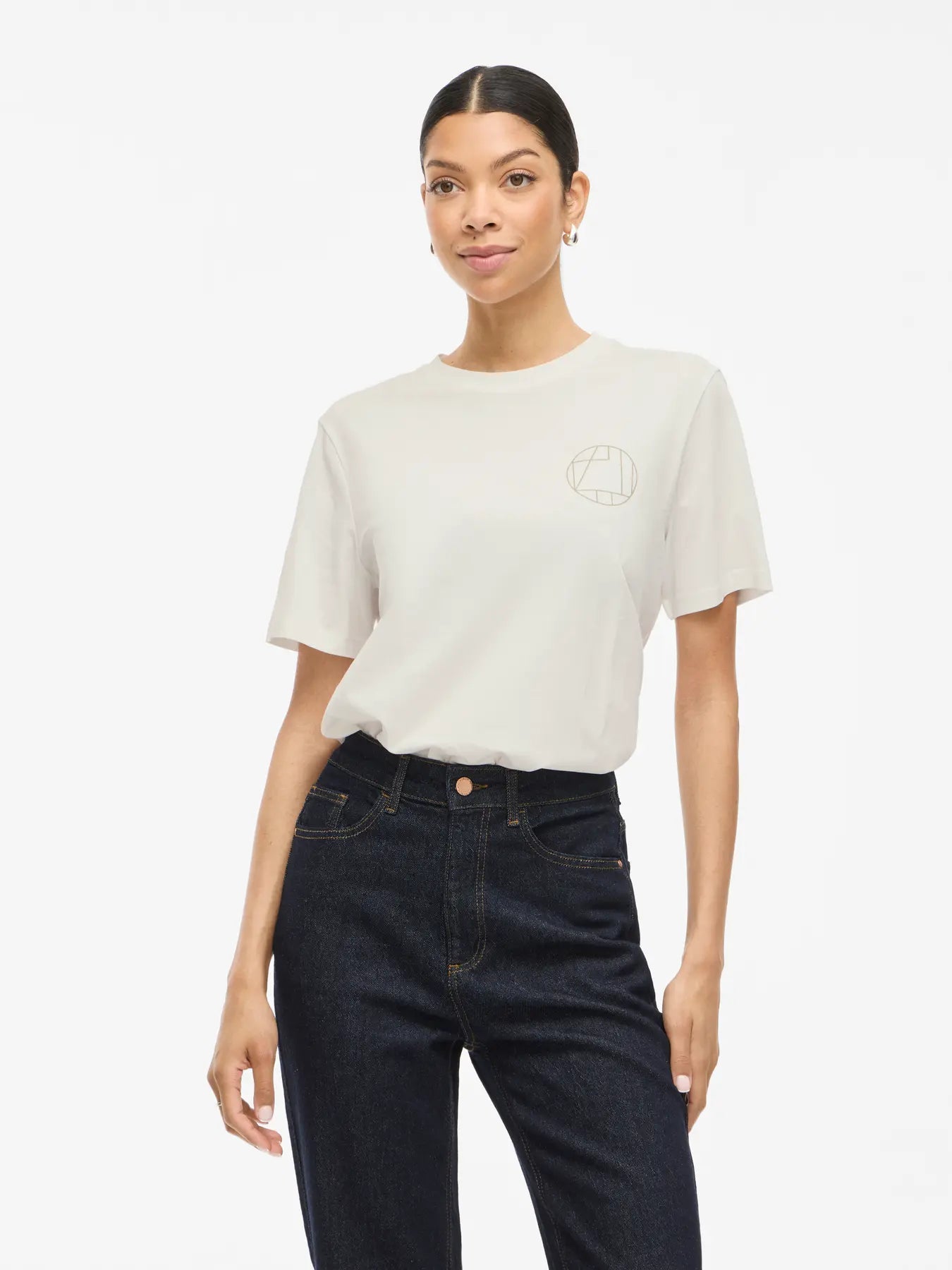 Visybil square o-neck t-shirt