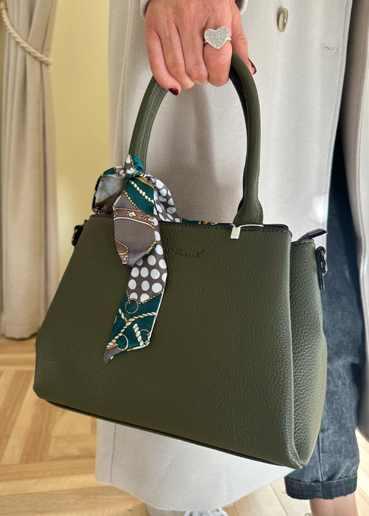Khaki handbag