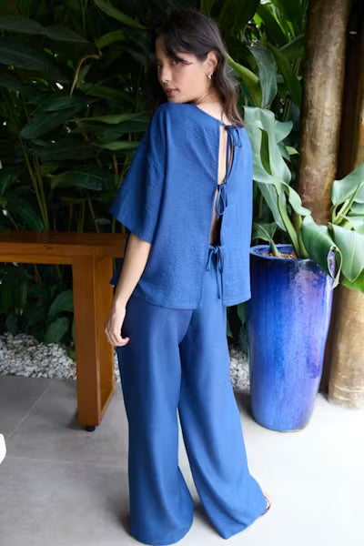 Ihkatico Top in Navy