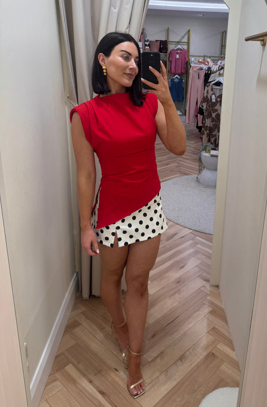Freda Top in Red