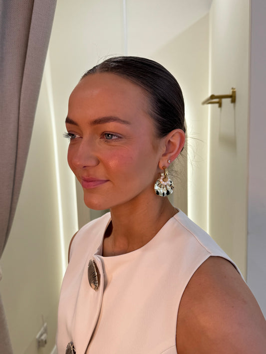 Gold & Pearl Earrings