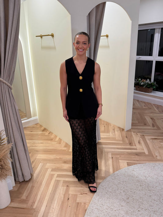 Abbie Lace Maxi Skirt