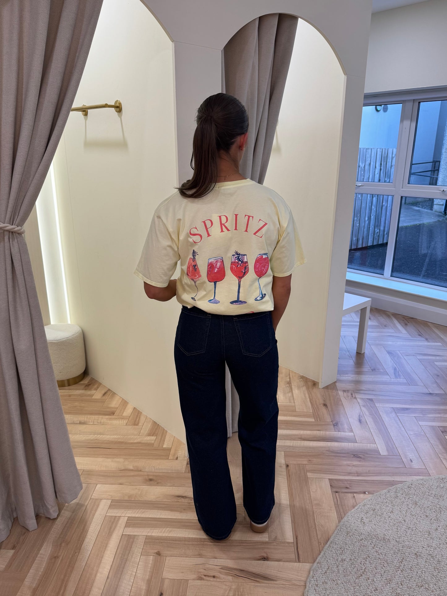 Aperol T Shirt in Lemon