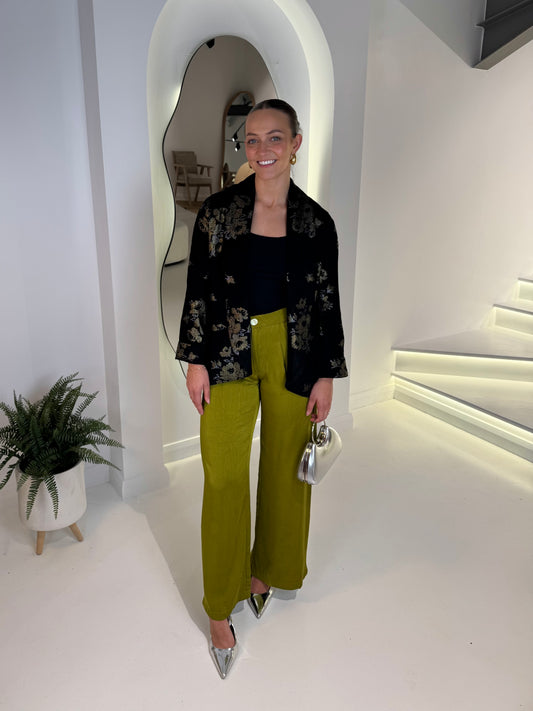 Traffic People Lulu Trousers in Green