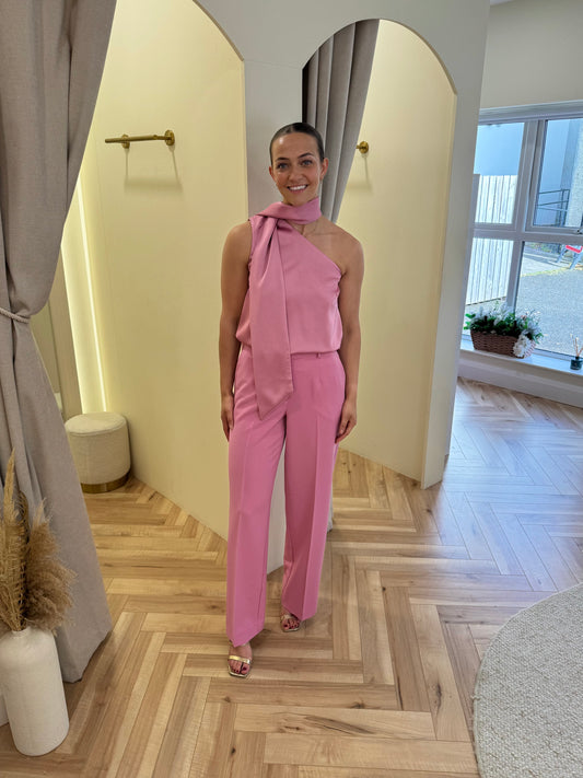 Midnight wide leg trousers