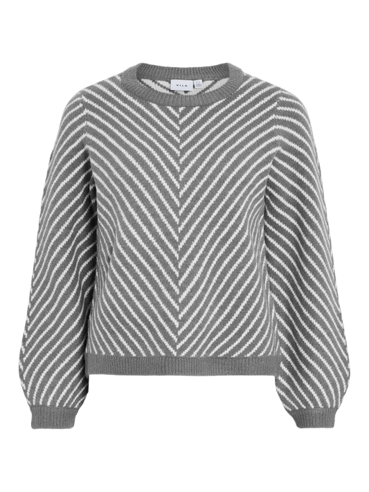 Vikhaia jumper in grey melange