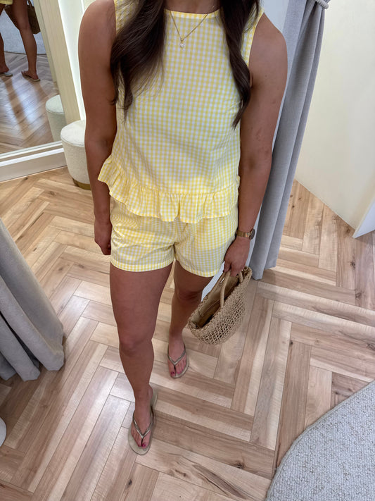 Bibby Top in Lemon