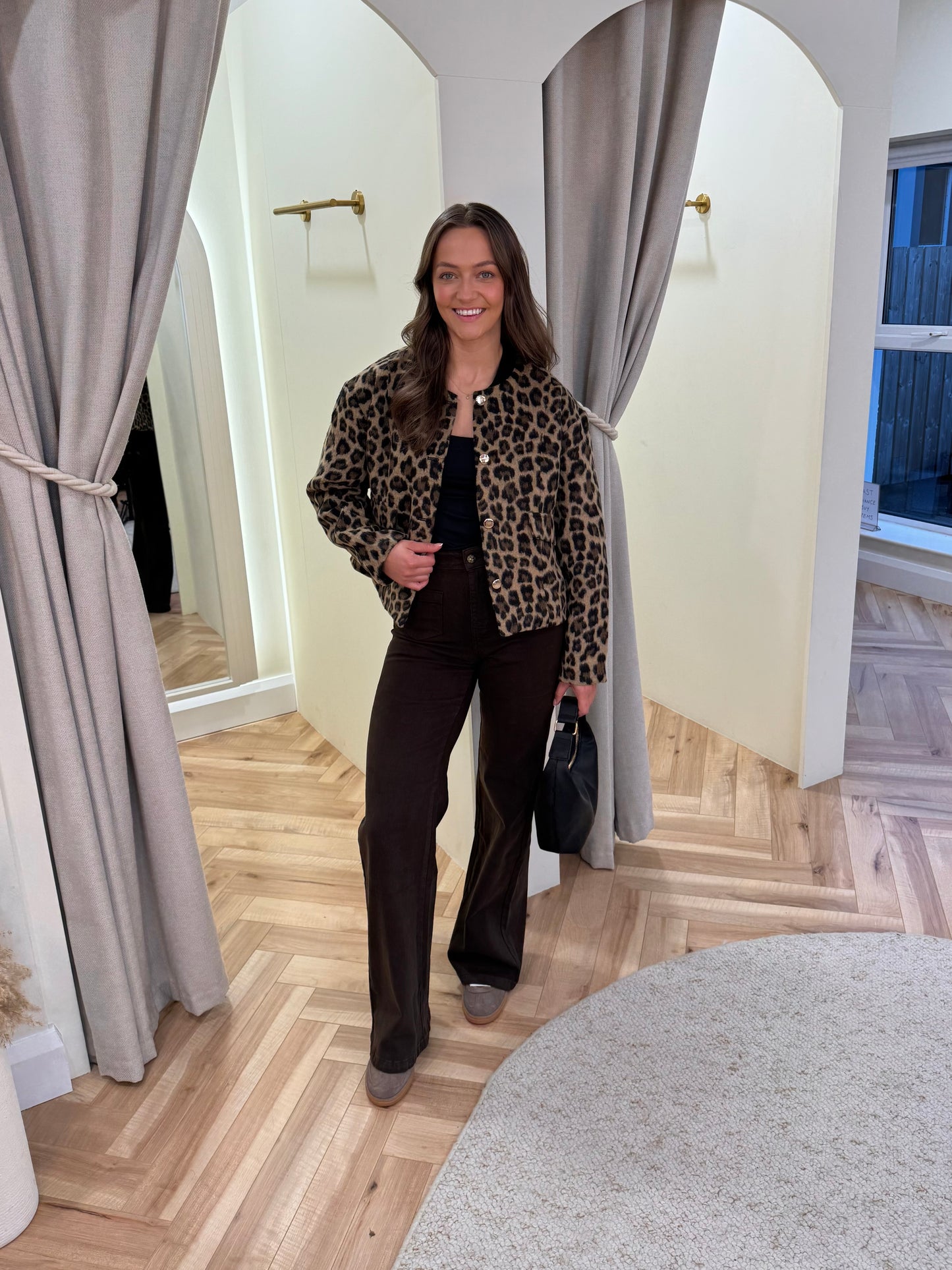 Leopard Print Jacket