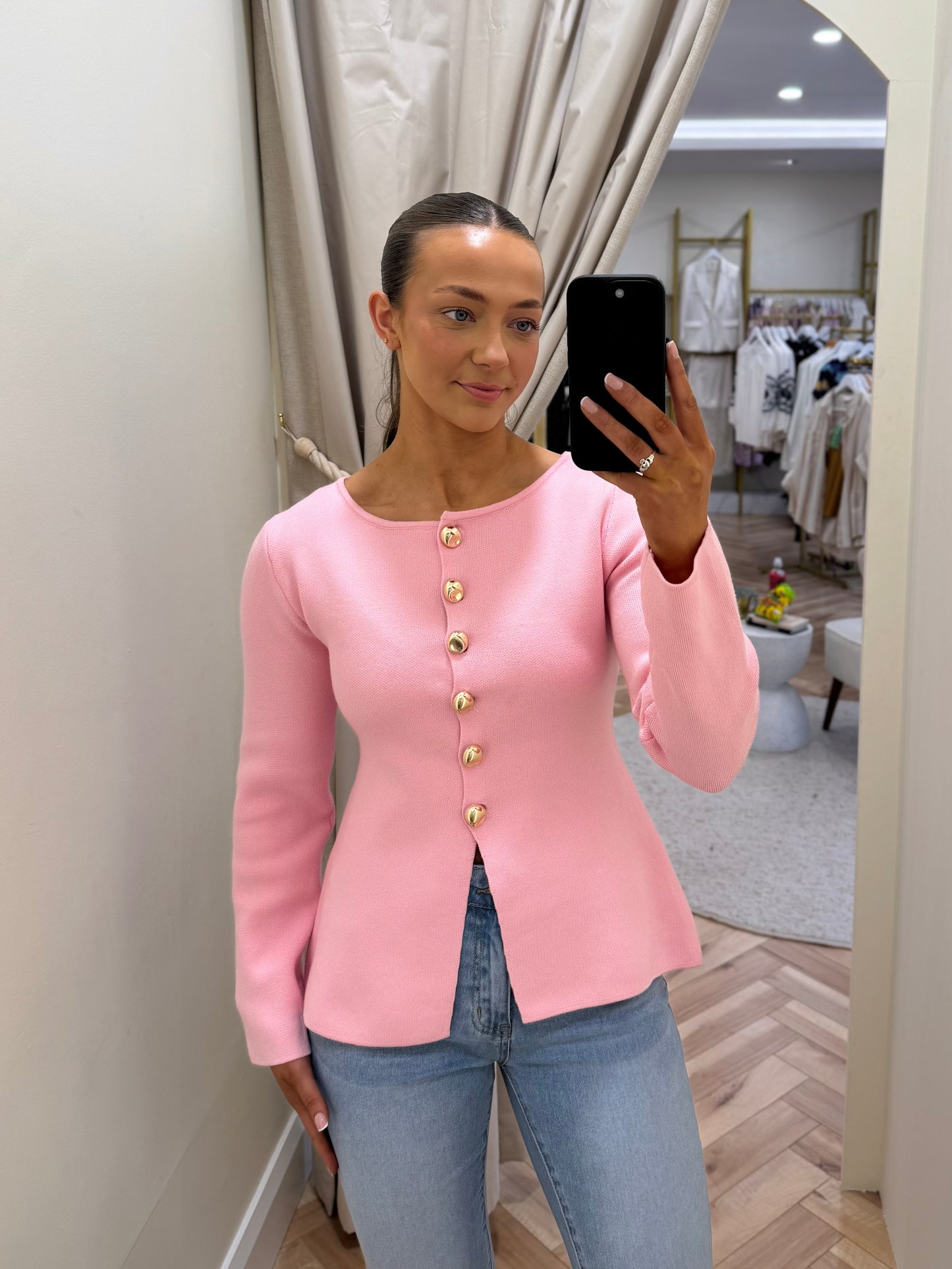 Sadie cardigan in pink