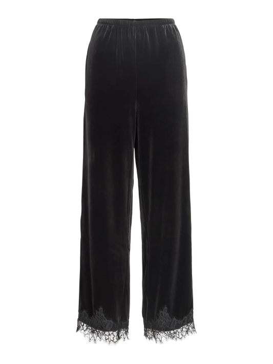 Vialindra trousers in velvet