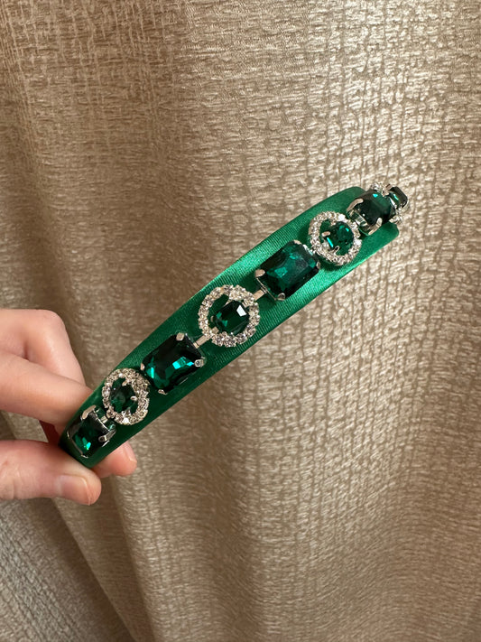 Fine green jewel Hairband