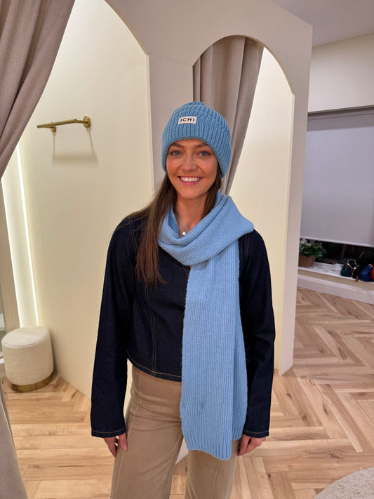 Ivo Scarf in Alaskan Blue