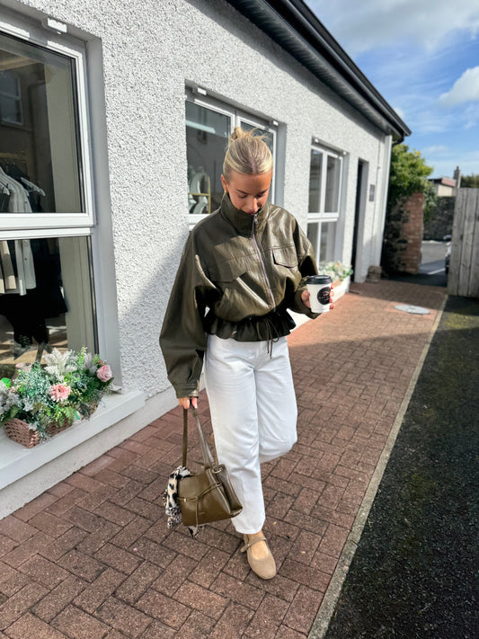 Milano Jacket in Olive