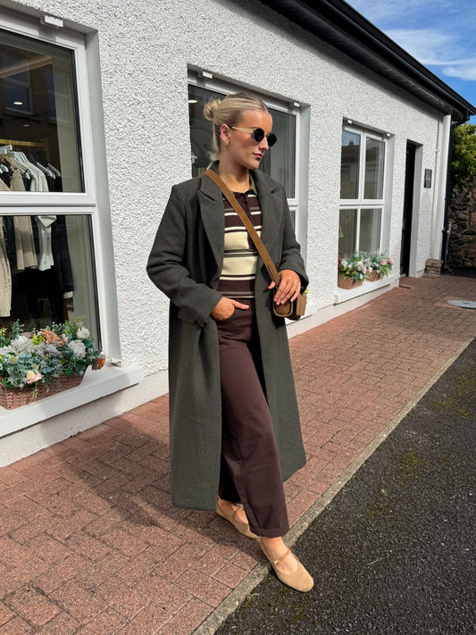 Ihfocola coat in khaki