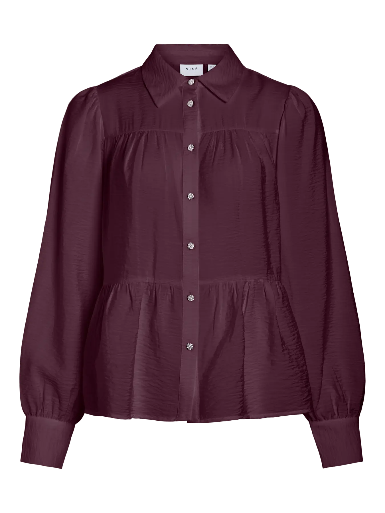 Vikatria burgundy blouse