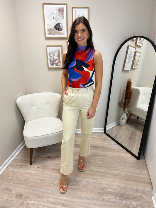 Charlie Trousers in Cream