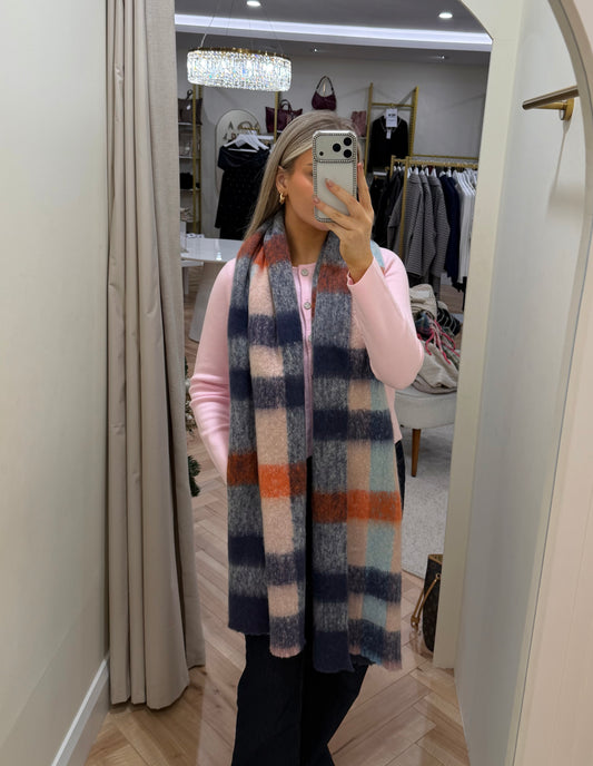 Laja Scarf in Patriot Blue