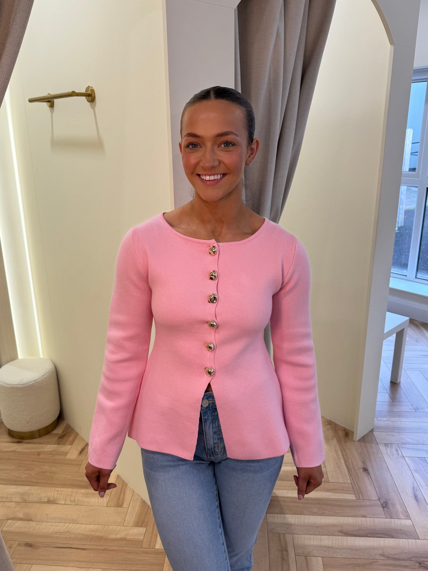 Sadie cardigan in pink