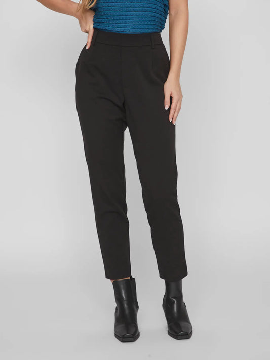 Vivarone slim black trousers