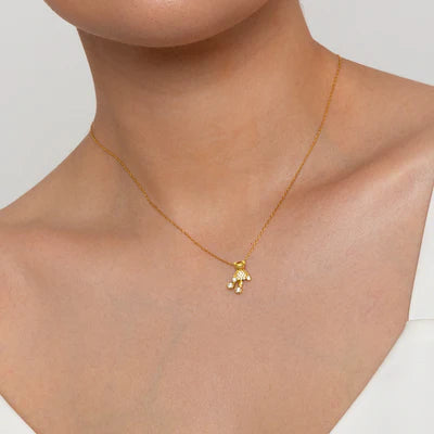 The Pink Box Teddy Necklace