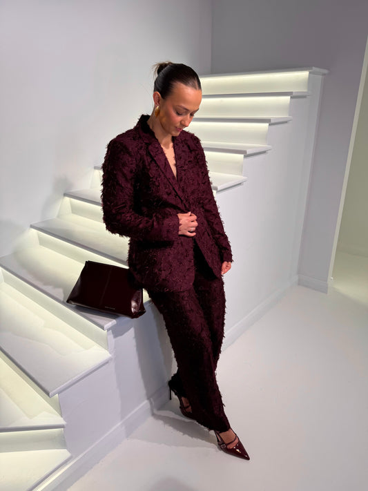 Viwagne blazer in fig