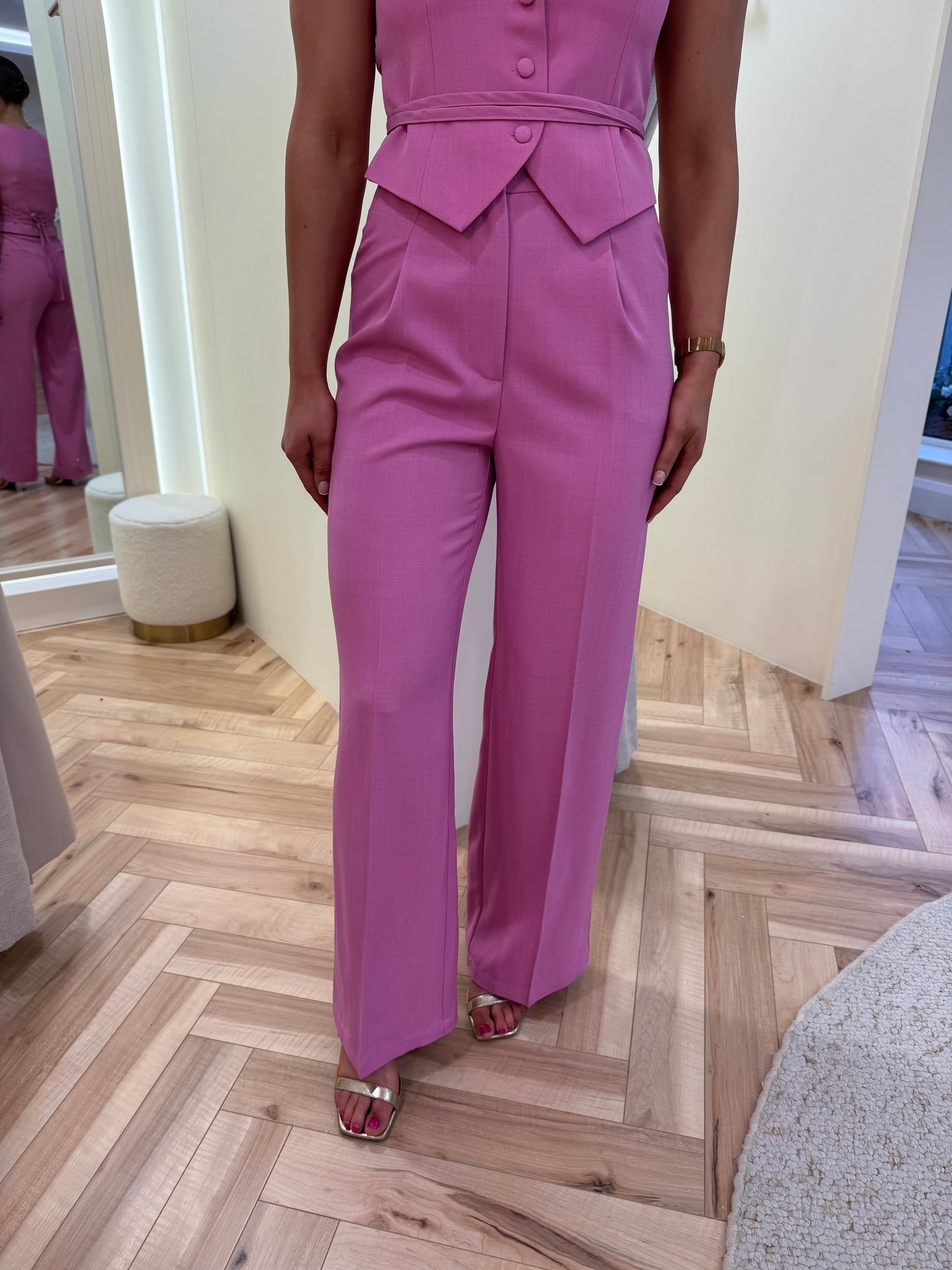 Elle wide leg trousers