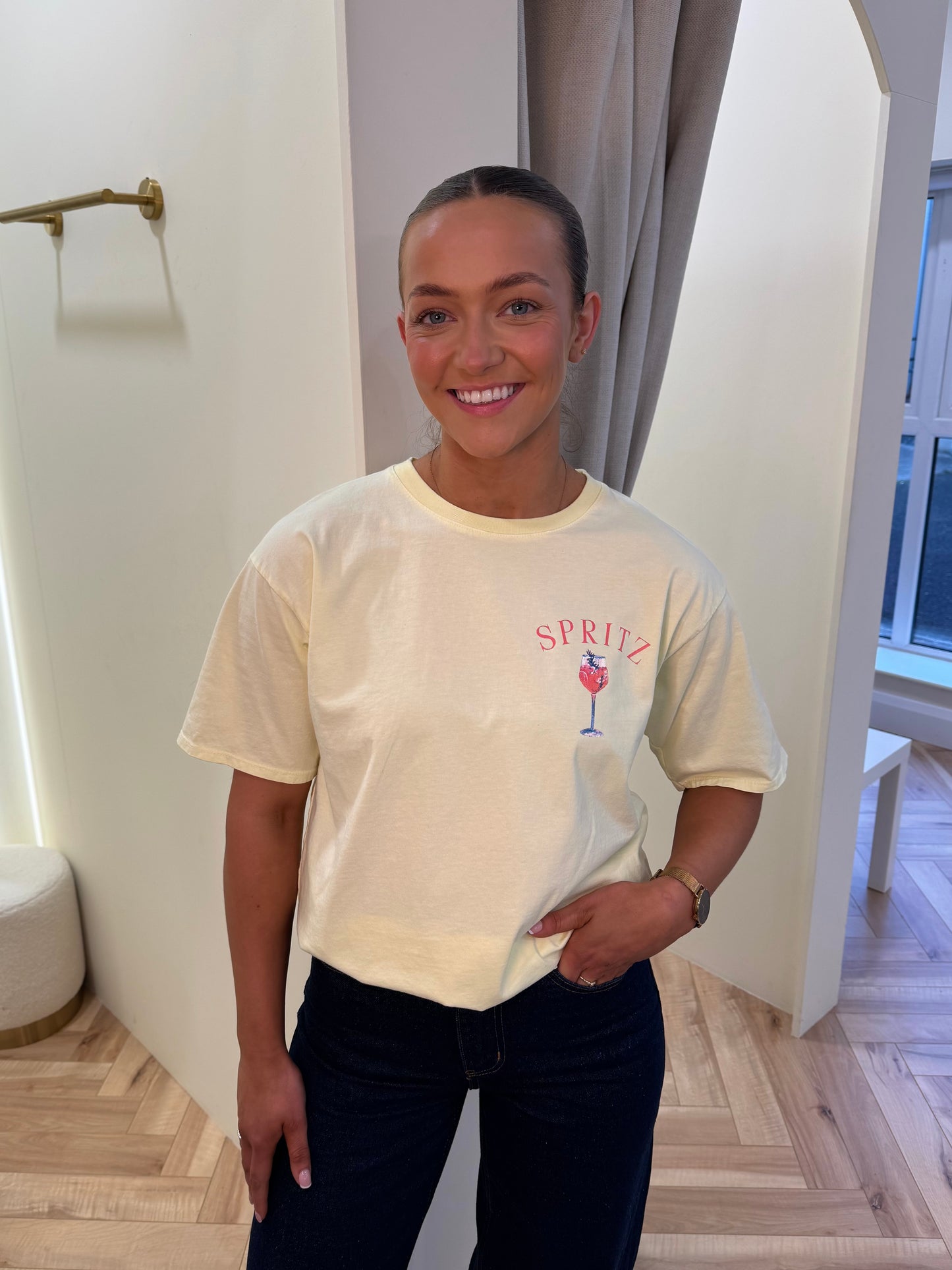 Aperol T Shirt in Lemon