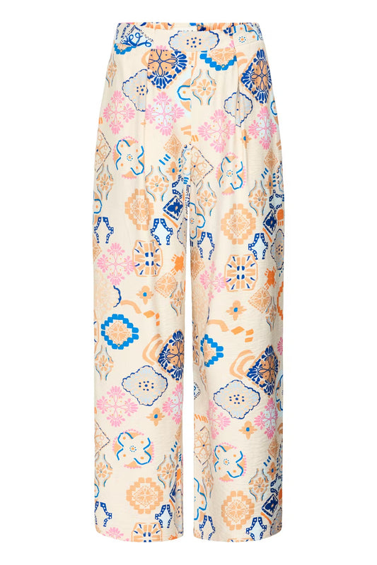 Ihlancie Trousers in Graphic Tile
