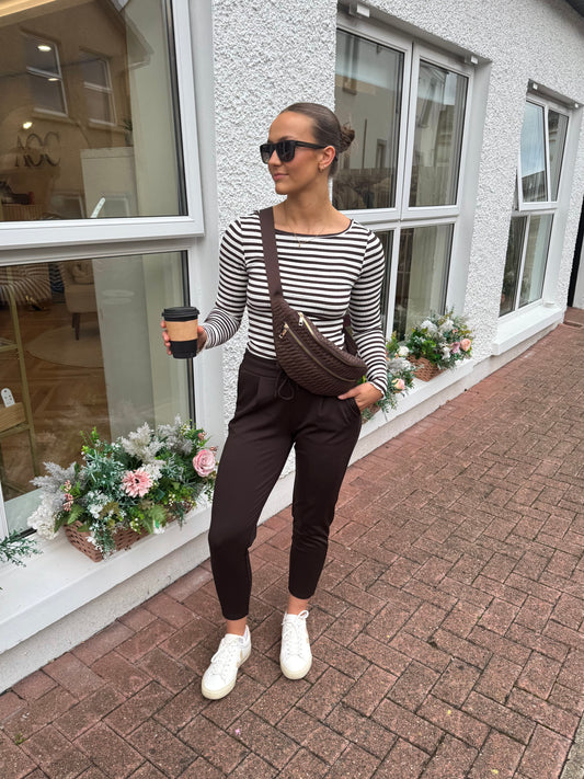 Ihkate Joggers in Chocolate Torte