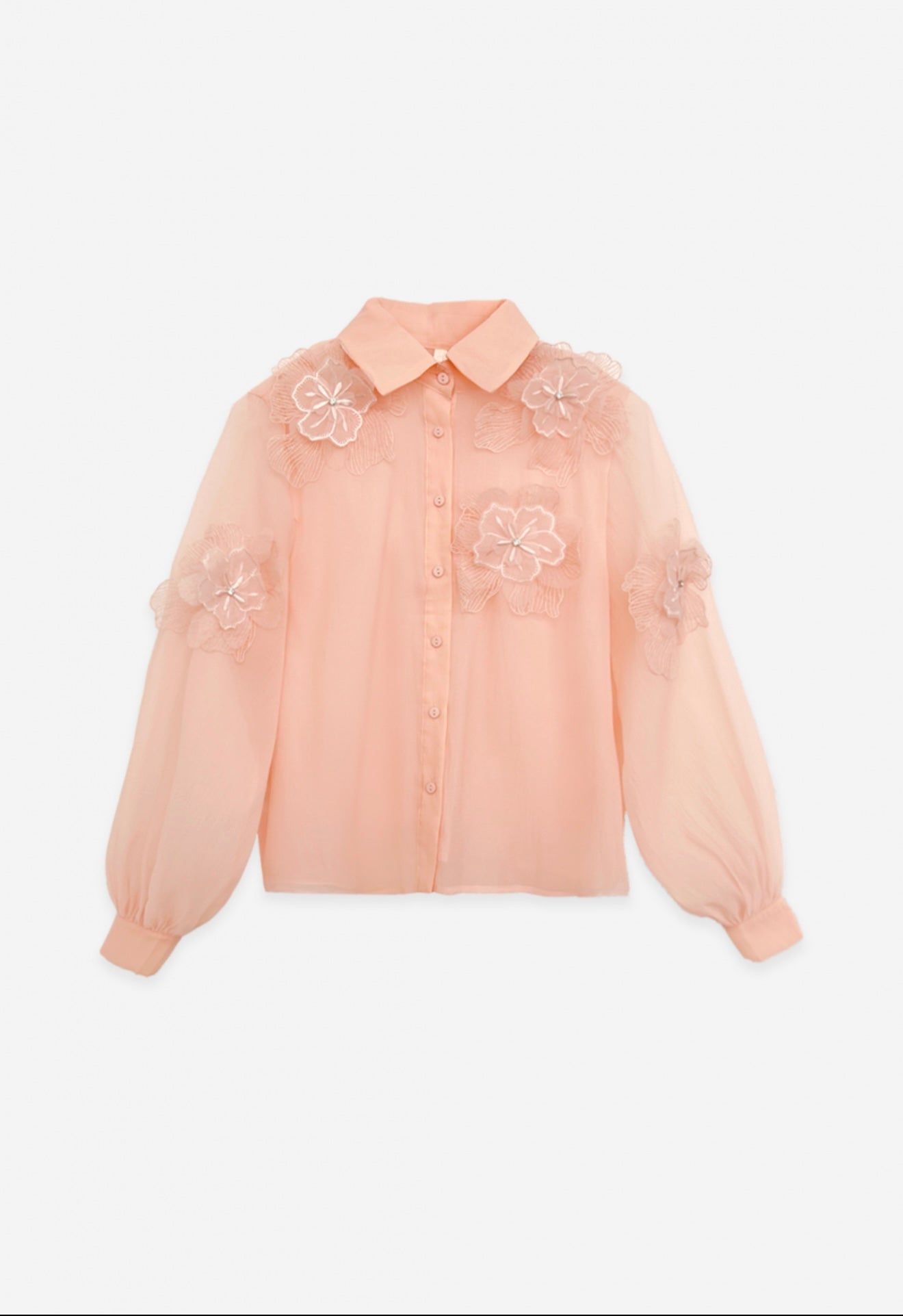 Charlotte Blouse in Peach
