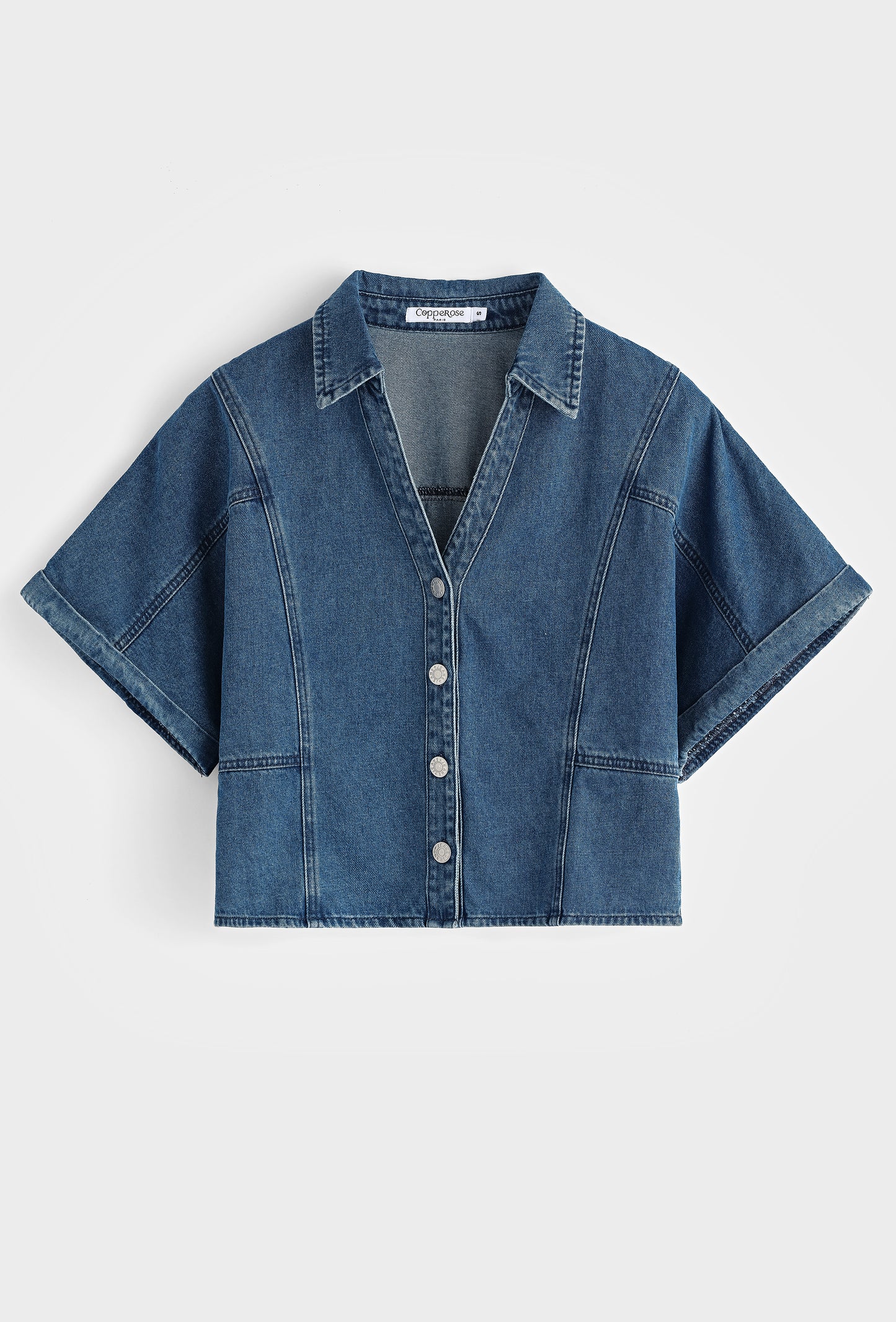 Corey Denim Shirt Top