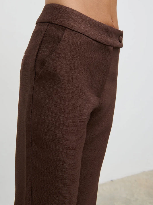 Verona Tweed Straight Leg Trousers