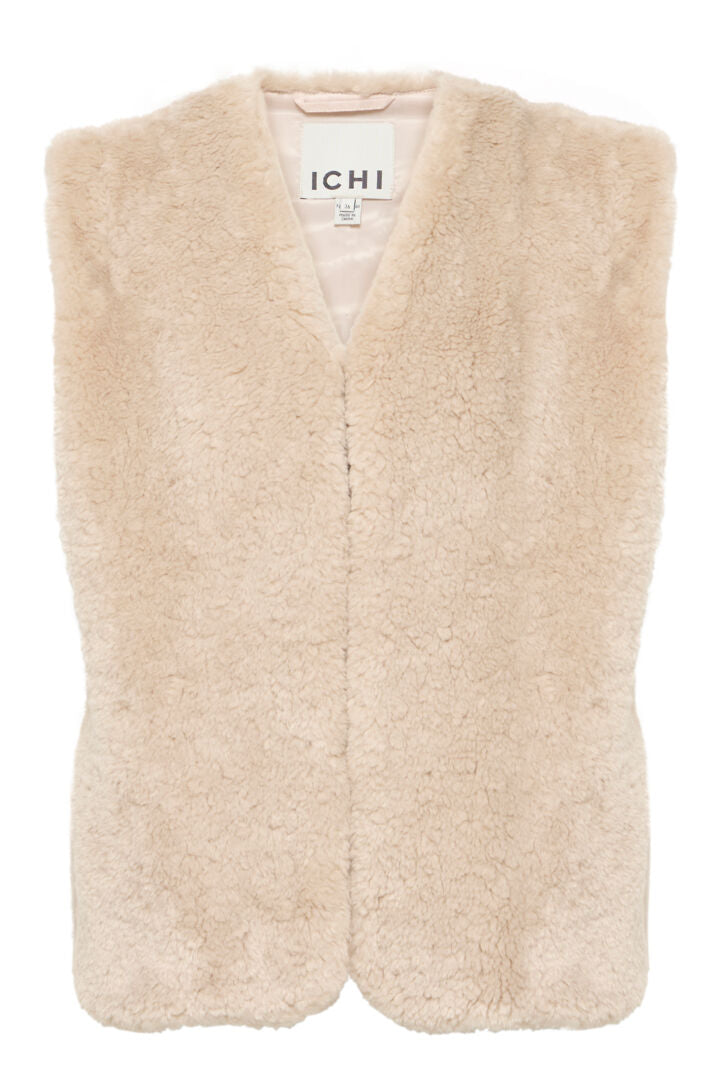 Ihhizala fur Waistcoat in Fury Rainy Day