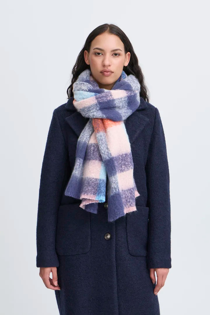 Laja Scarf in Patriot Blue