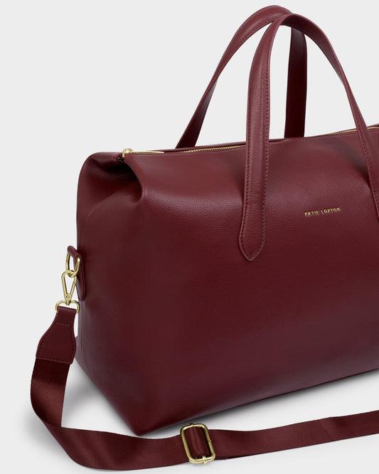 Milan Cabin Bag in Cherry